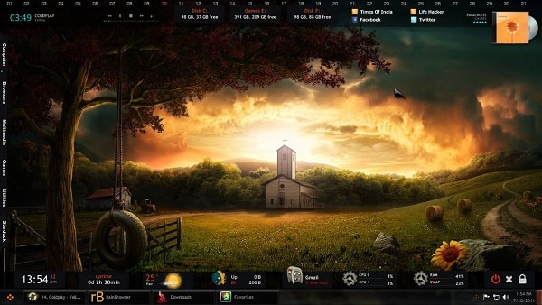 You are currently viewing 35+ Best Rainmeter Skins and Themes [Rain Meter]