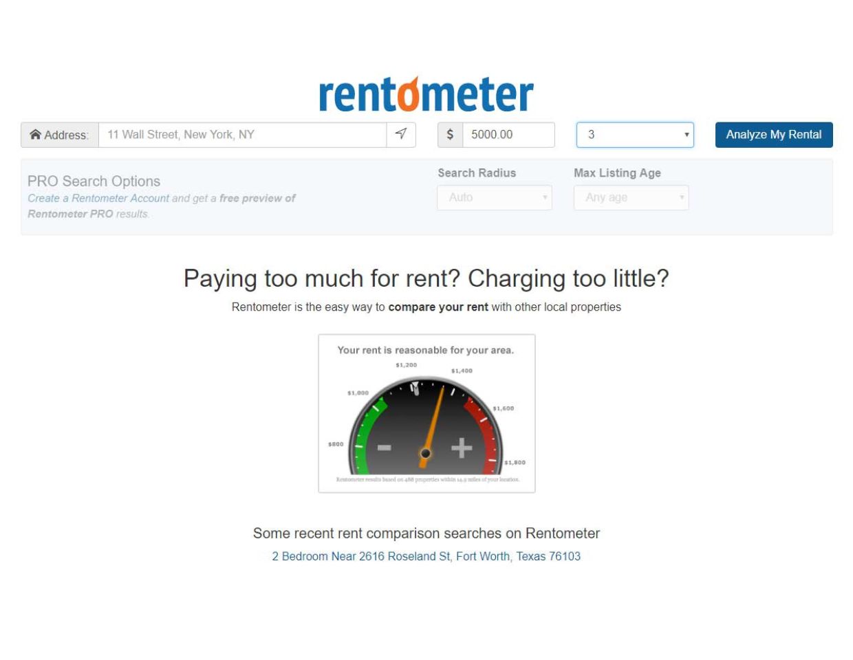 Rentometer Review Is Your Rent Too High? Compare Rates in Your Area